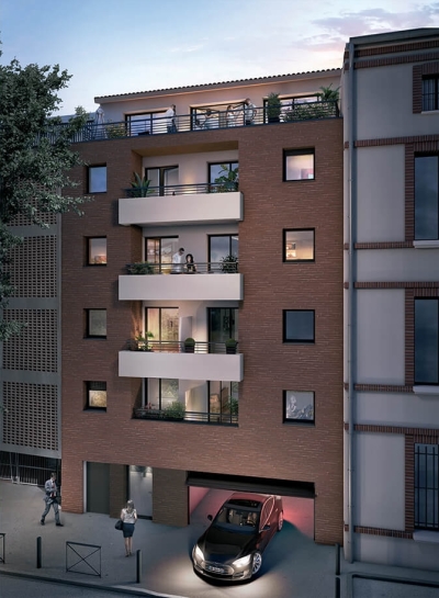Programme neuf Villa Caffarelli : Appartements Neufs Toulouse : Compans Caffarelli référence 4470