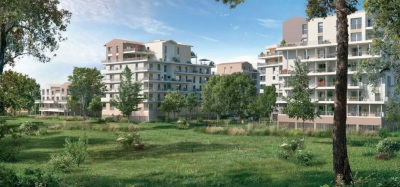 Programme neuf Parc du Faubourg : Appartements Neufs Toulouse : Montaudran référence 5614