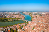 Louer un appartement à Toulouse – une vue aérienne de Toulouse
