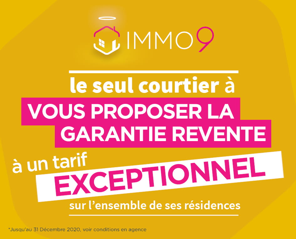 Le seul courtier à vous offrir la garantie revente !