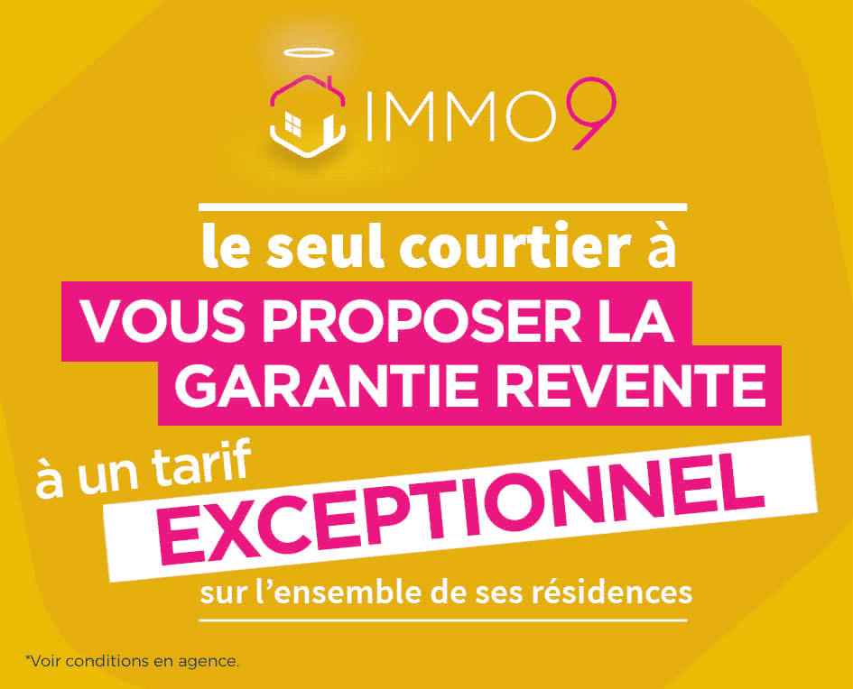IMMO9, Le seul courtier à vous offrir la garantie revente !