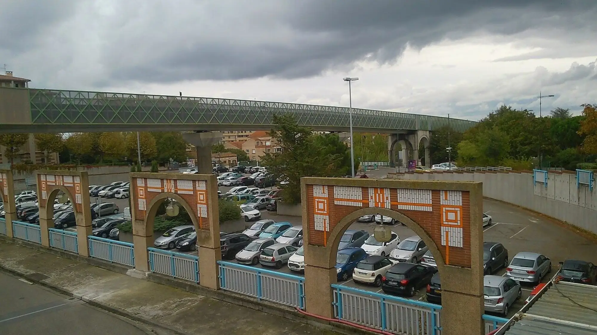 La station de métro Jolimont au nord de Toulouse
