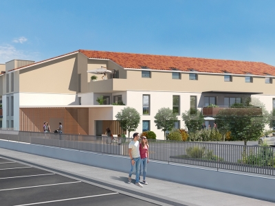 Programme neuf New Castel : Appartements Neufs Castelginest référence 4815