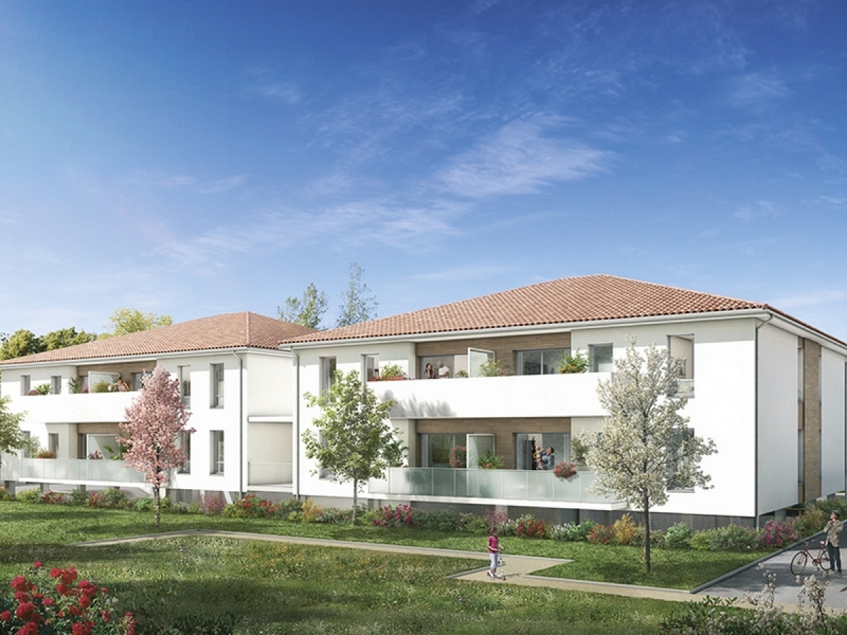 Programme neuf Domaine de Mazurié : Appartements neufs à Aucamville référence 4751, aperçu n°0