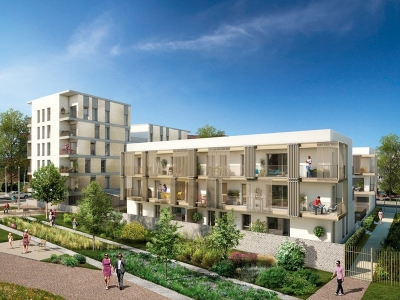 Programme neuf Promenades Saint-Martin : Appartements Neufs Toulouse : Saint-Martin-du-Touch référence 4987