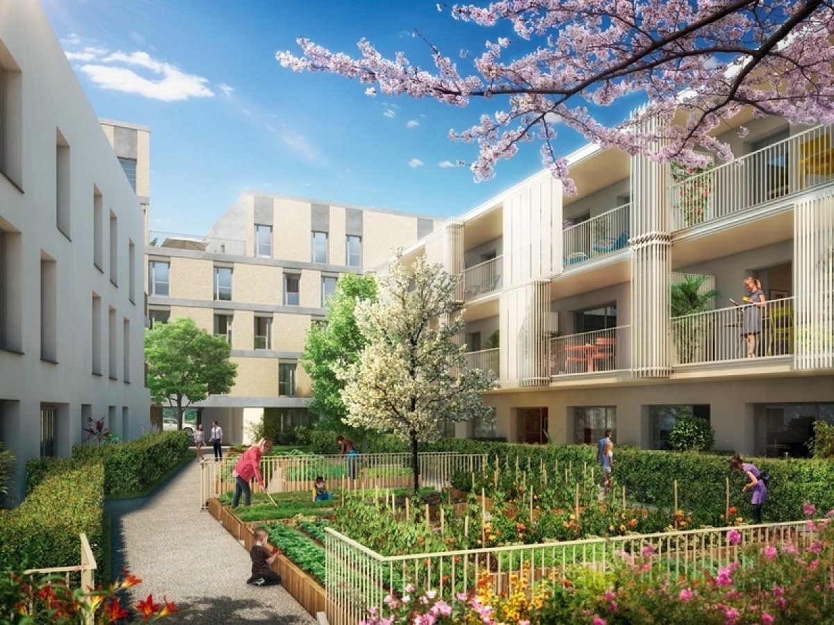 Programme neuf Promenades Saint-Martin : Appartements neufs à Saint-Martin-du-Touch référence 4987, aperçu n°2