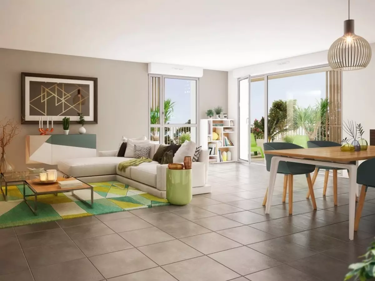 Programme neuf Promenades Saint-Martin : Appartements neufs à Saint-Martin-du-Touch référence 4987, aperçu n°1