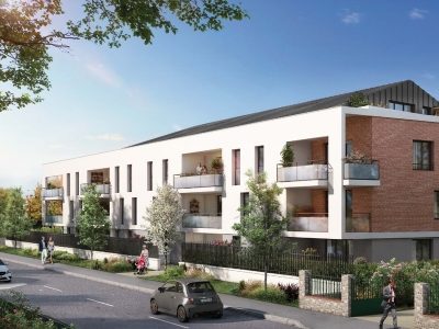 Programme neuf Bellagio : Appartements Neufs Toulouse : Saint-Martin-du-Touch référence 4983