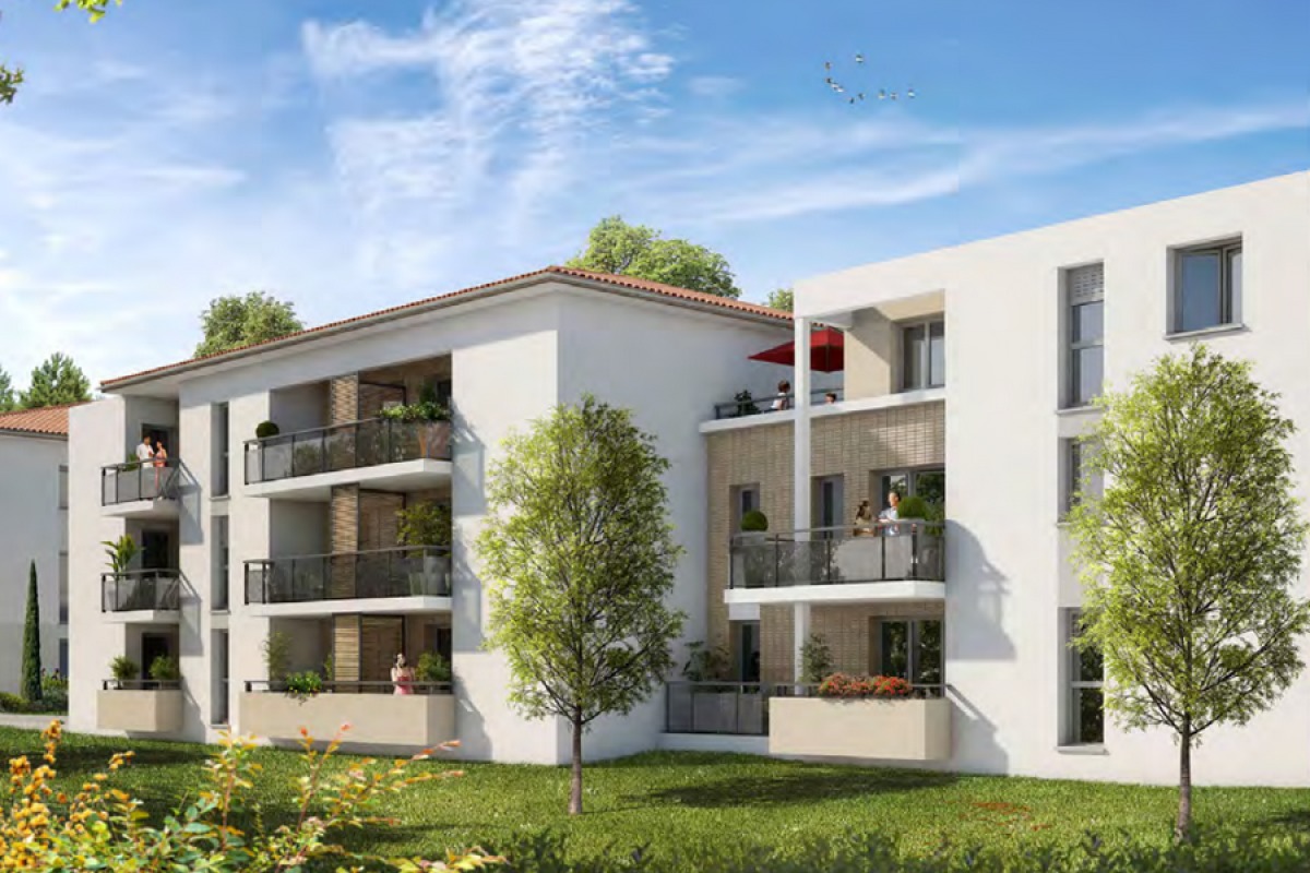 Programme neuf jardin secret : Appartements neufs à Tournefeuille référence 5015, aperçu n°0