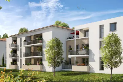 Programme neuf jardin secret : Appartements neufs Tournefeuille référence 5015