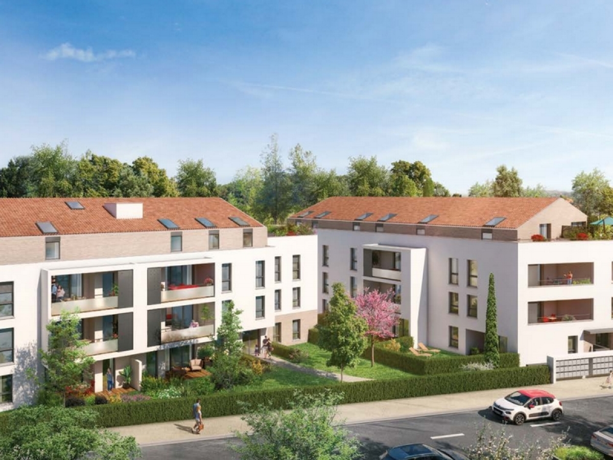 Programme neuf Greenside : Appartements neufs à Plaisance-du-Touch référence 4954, aperçu n°0