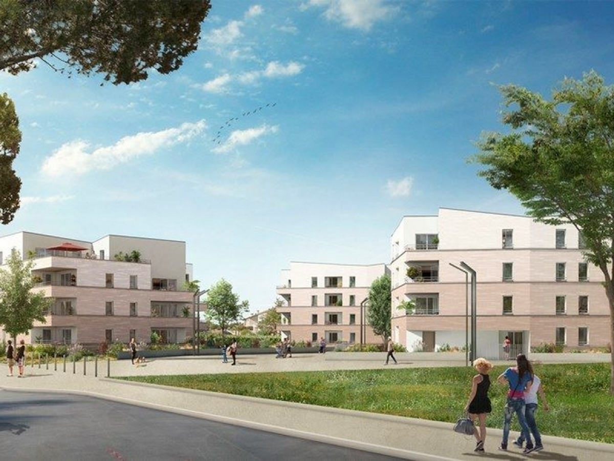 Programme neuf Le parc Montesquieu : Appartements neufs à Cugnaux référence 4852, aperçu n°2