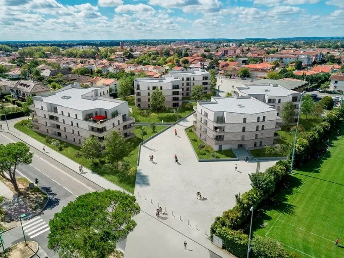 Programme neuf Le parc Montesquieu : Appartements neufs à Cugnaux référence 4852, aperçu n°3