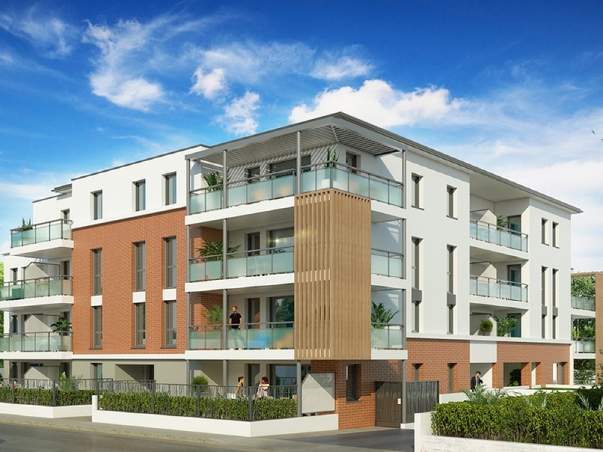 Programme neuf Villa Ô centre : Appartements neufs à Cugnaux référence 4854, aperçu n°0