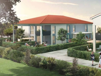 Programme neuf Jardins d'Elodie : Appartements Neufs Cugnaux référence 4851
