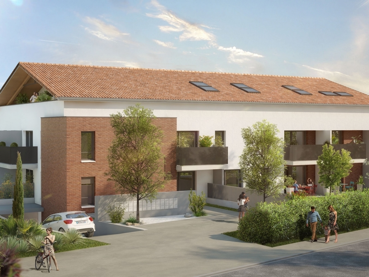 Programme neuf hauméa : Appartements neufs à Saint-Orens-de-Gameville référence 4994, aperçu n°0