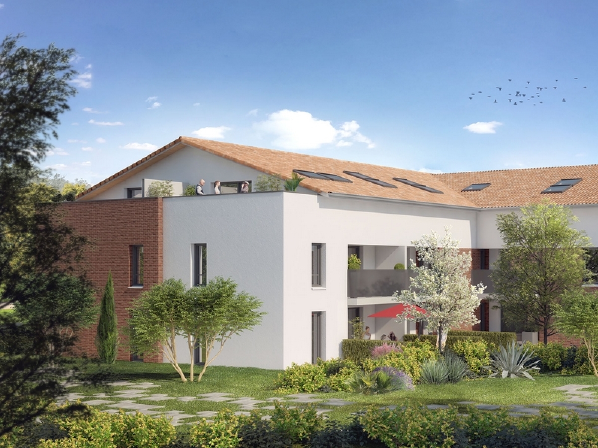 Programme neuf hauméa : Appartements neufs à Saint-Orens-de-Gameville référence 4994, aperçu n°3