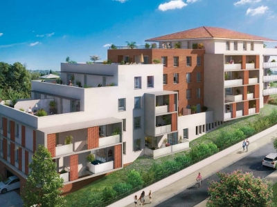 Programme neuf Toscani : Appartements Neufs Saint-Orens-de-Gameville référence 4997