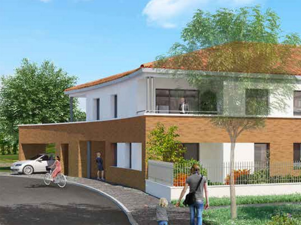 Programme neuf Jardin de Pinel : Appartements neufs à Saint-Orens-de-Gameville référence 4990, aperçu n°0