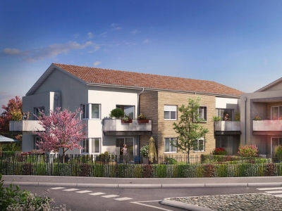 Programme neuf Cours du Lac : Appartements Neufs Frouzins référence 4861