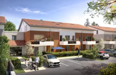 Programme neuf Orée des Lacs : Appartements neufs et maisons neuves Roques référence 3779