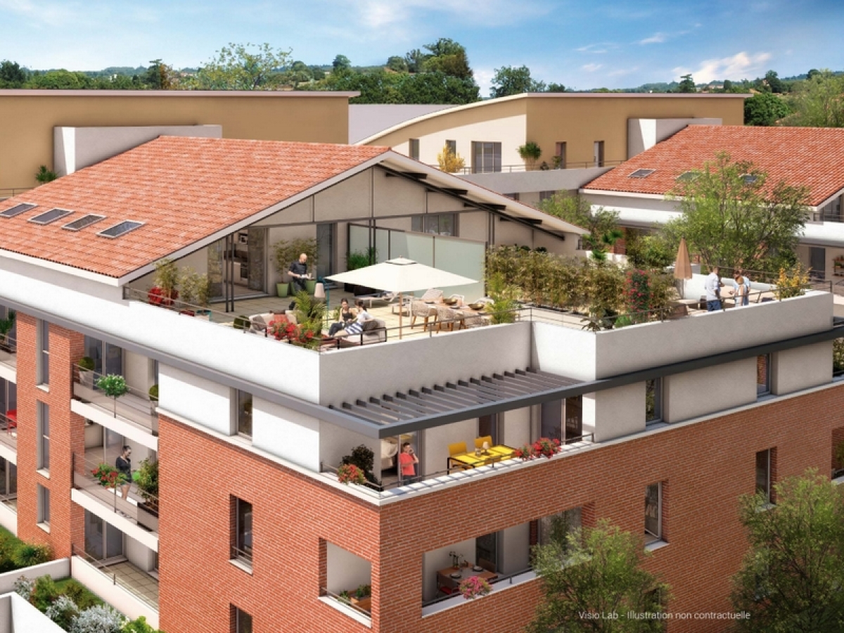 Programme neuf Samana : Appartements neufs à Castanet-Tolosan référence 4804, aperçu n°2