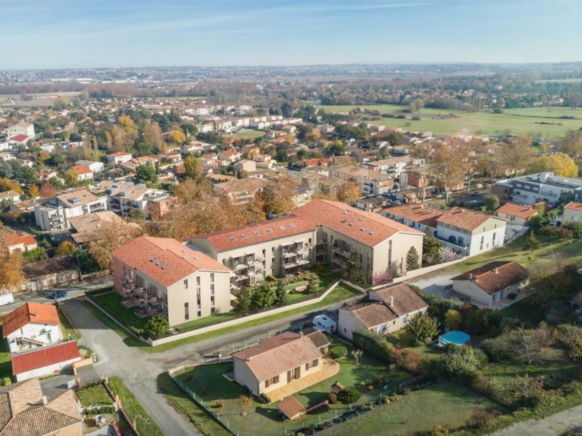 Programme neuf Collines du Lauragais : Appartements neufs à Castanet-Tolosan référence 4716, aperçu n°2