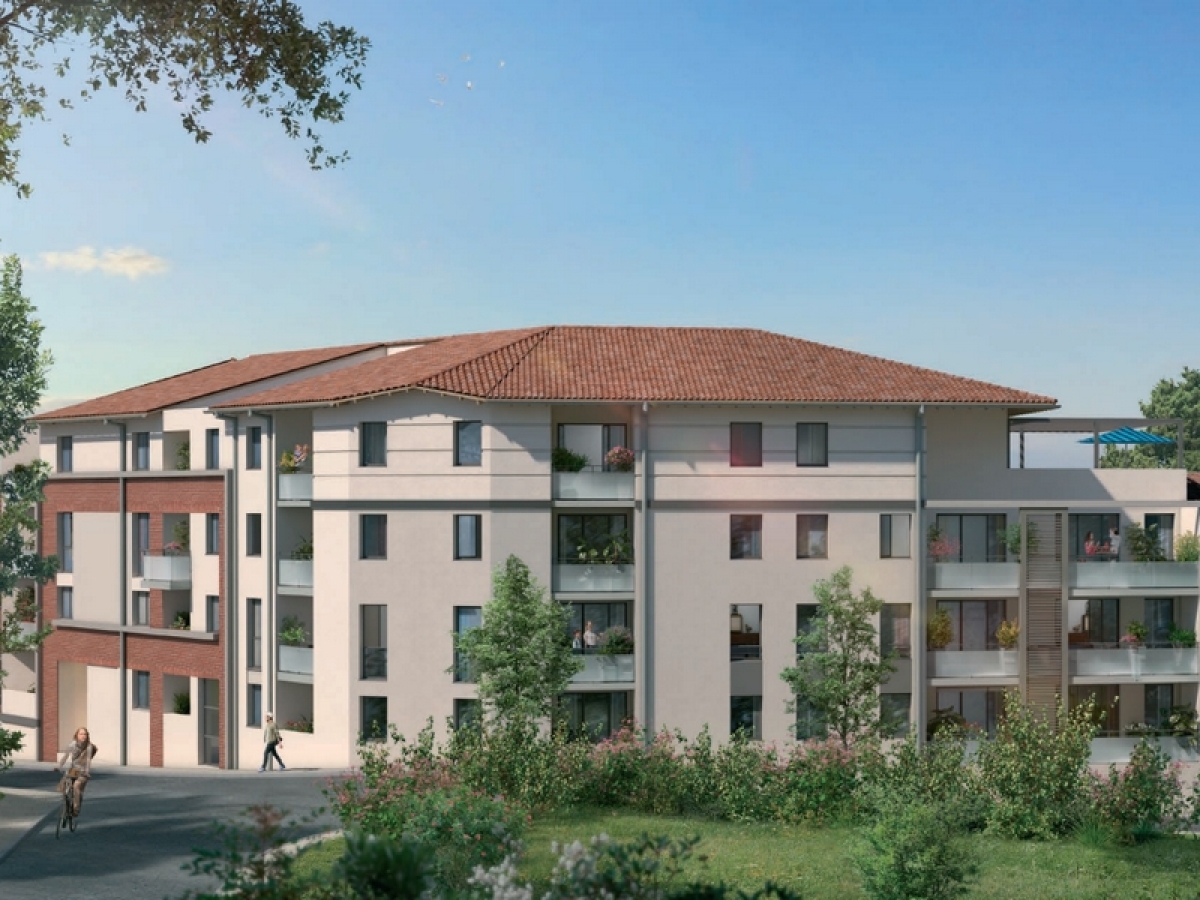 Programme neuf Intermède : Appartements neufs à Castanet-Tolosan référence 4801, aperçu n°3