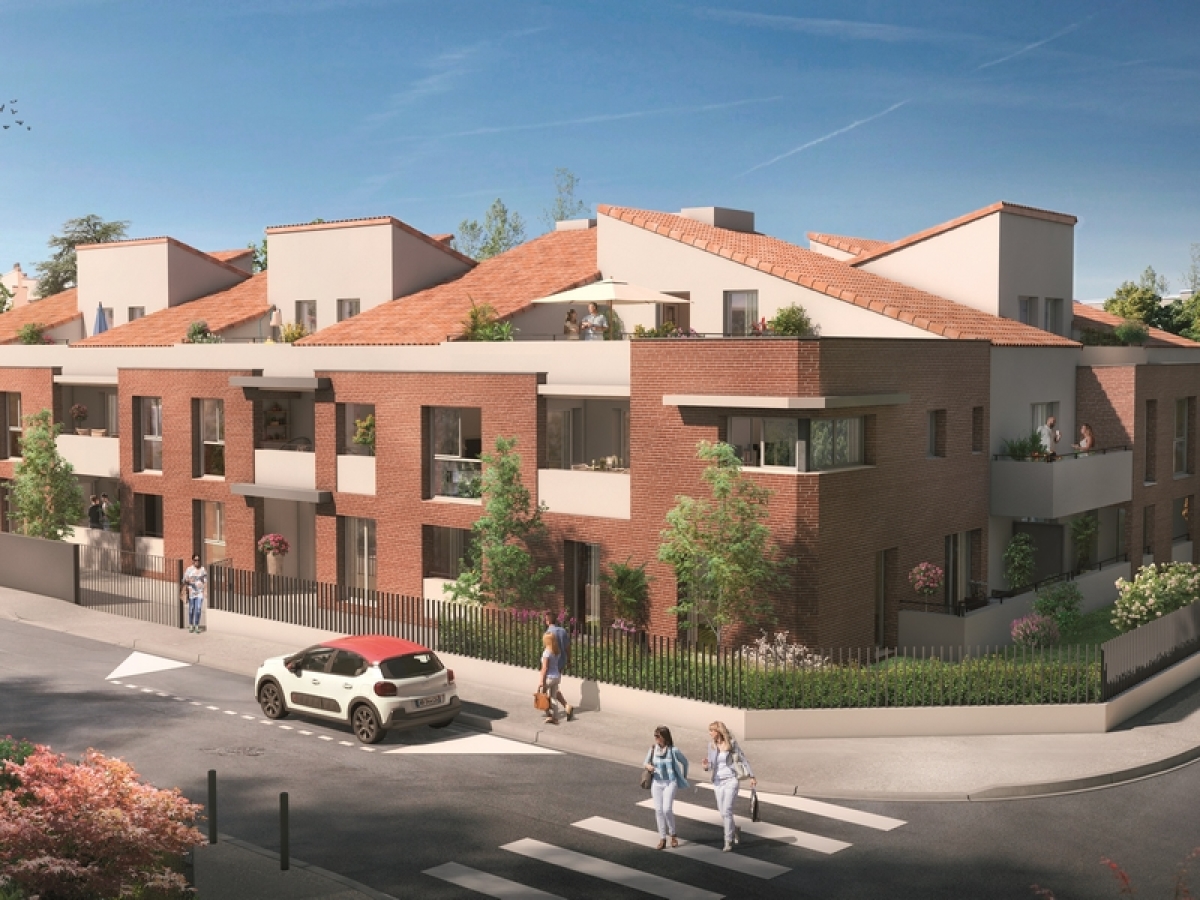 Programme neuf Leona : Appartements neufs à La Roseraie référence 4913, aperçu n°0