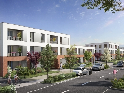 Programme neuf Nuances Celadon : Appartements Neufs Toulouse : Saint-Simon référence 5002