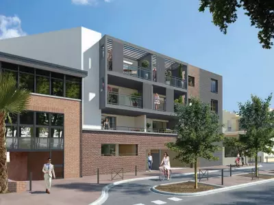 Programme neuf Ecrin Brienne : Appartements neufs Toulouse : Ponts Jumeaux référence 4955