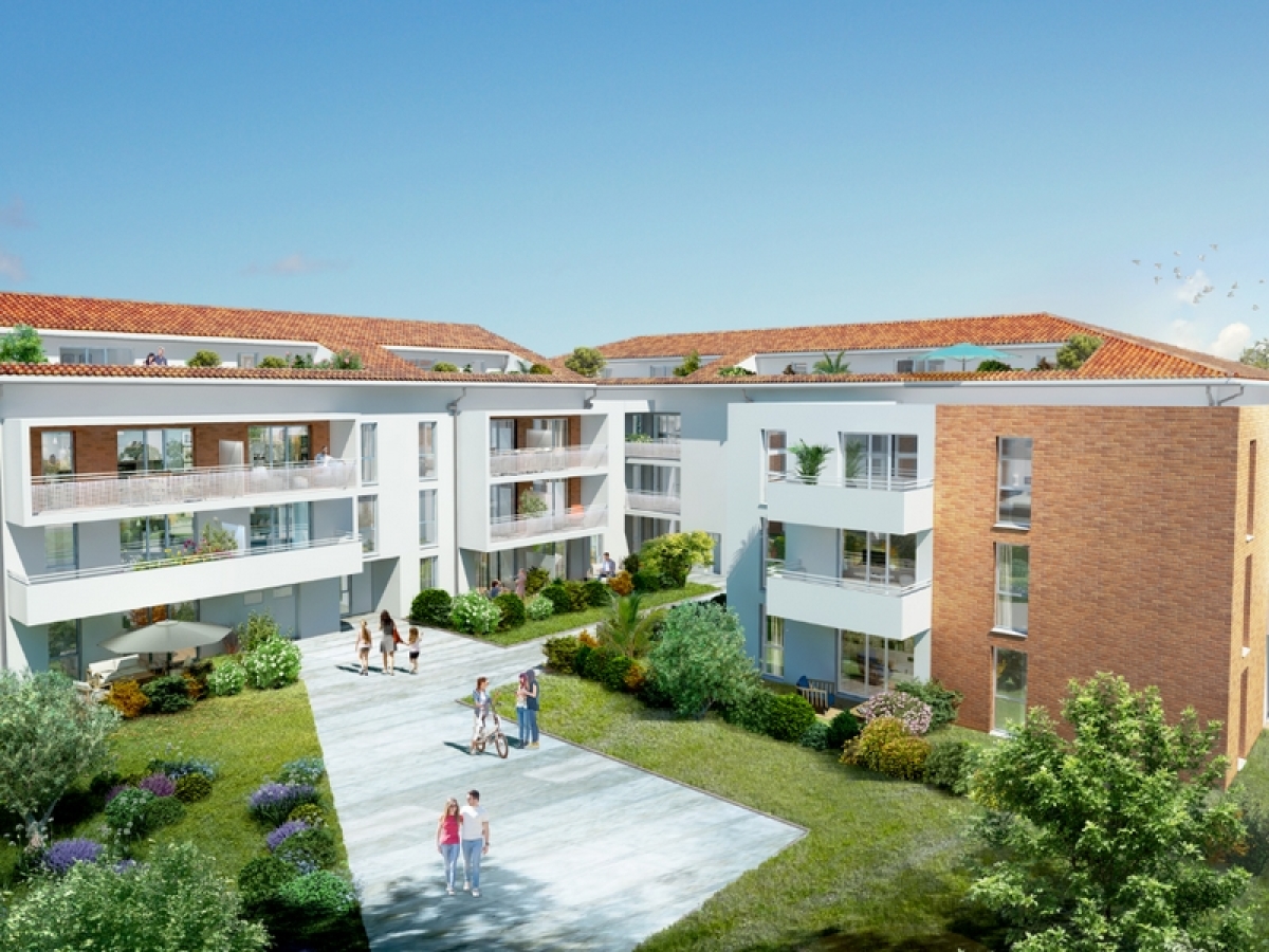 Programme neuf Jardins de Joséphine : Appartements neufs à Lardenne référence 4921, aperçu n°0