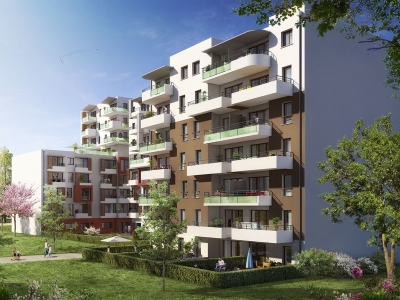 Programme neuf les terrasses d'adélie : Appartements Neufs Toulouse : Saint Cyprien référence 4977