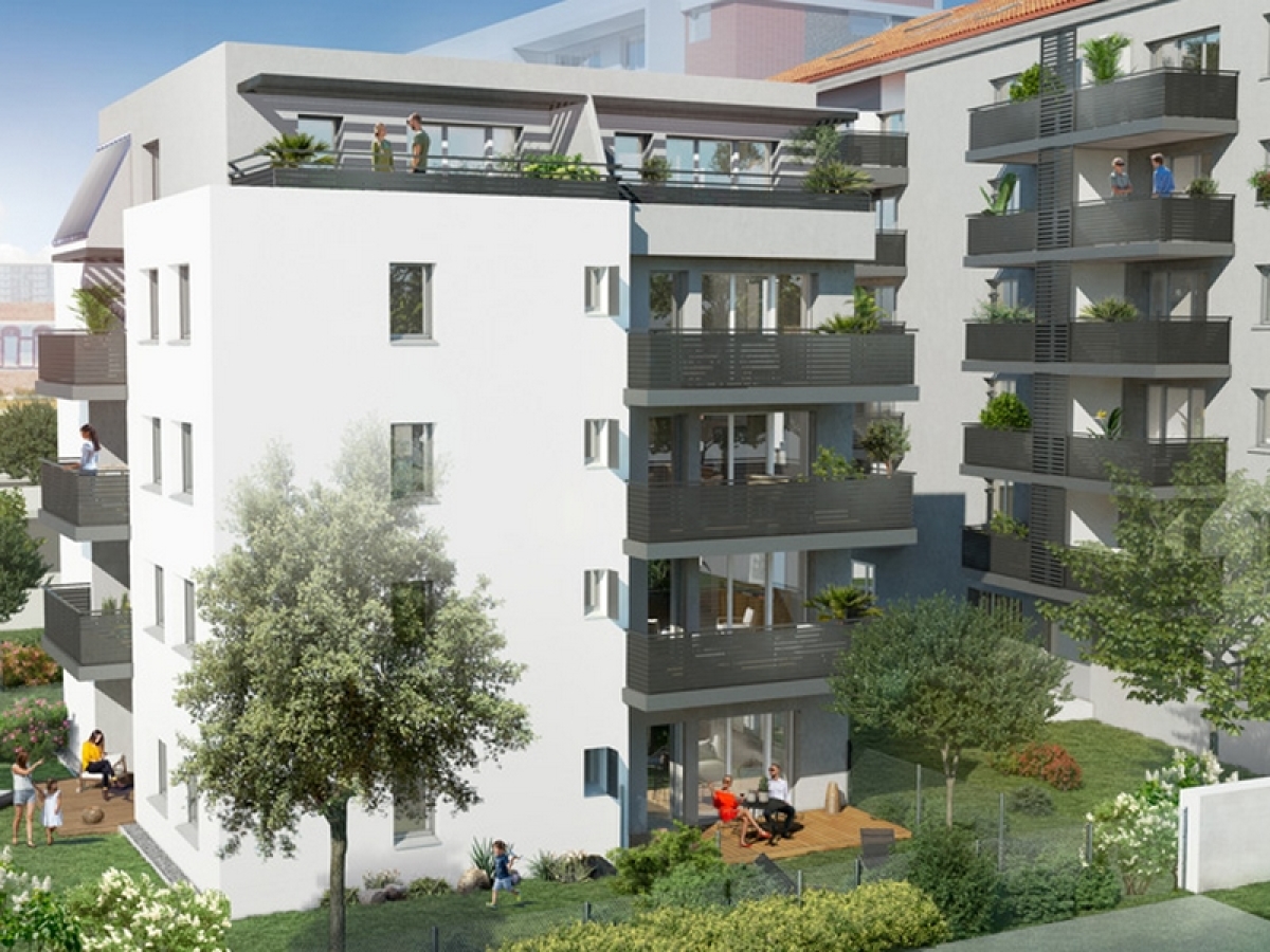 Programme neuf Couleur Garonne : Appartements neufs à Croix de Pierre référence 4850, aperçu n°2