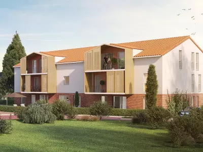 Programme neuf Jardins des deux chênes : Résidences neuves Mondonville référence 5261