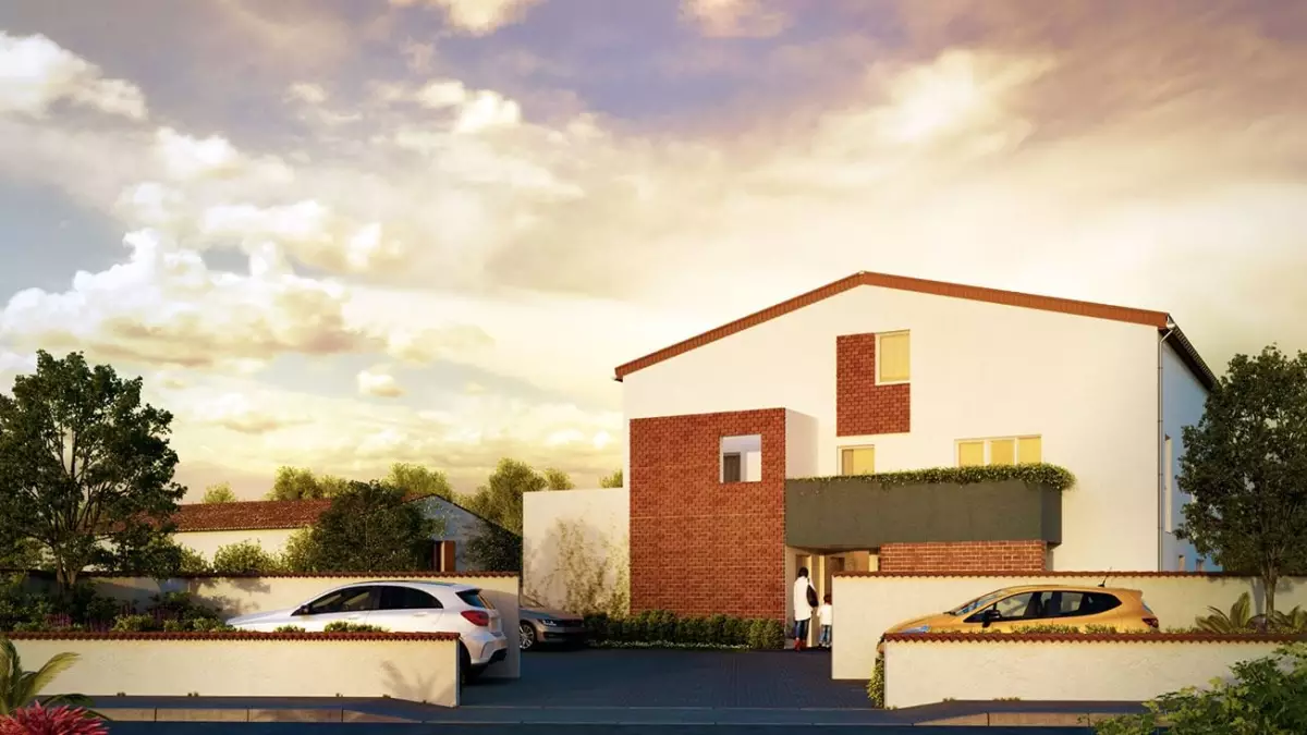 Programme neuf Villa Carrière : Appartements neufs à Blagnac référence 4058, aperçu n°2