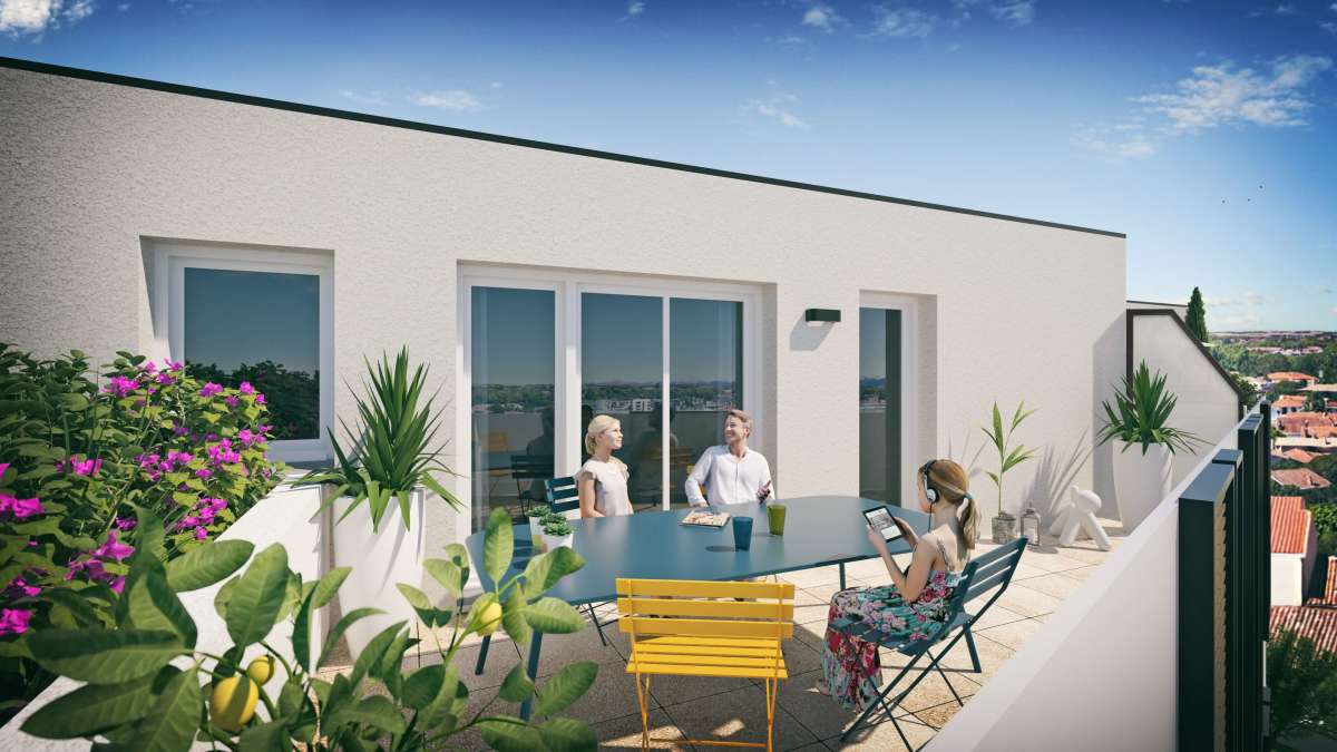 Programme neuf Fancy : Appartements neufs à Barrière de Paris référence 4127, aperçu n°1