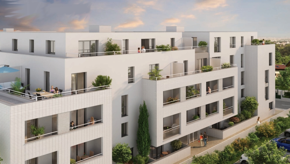 Programme neuf Le 17 : Appartements neufs à Croix-Daurade référence 4131, aperçu n°0