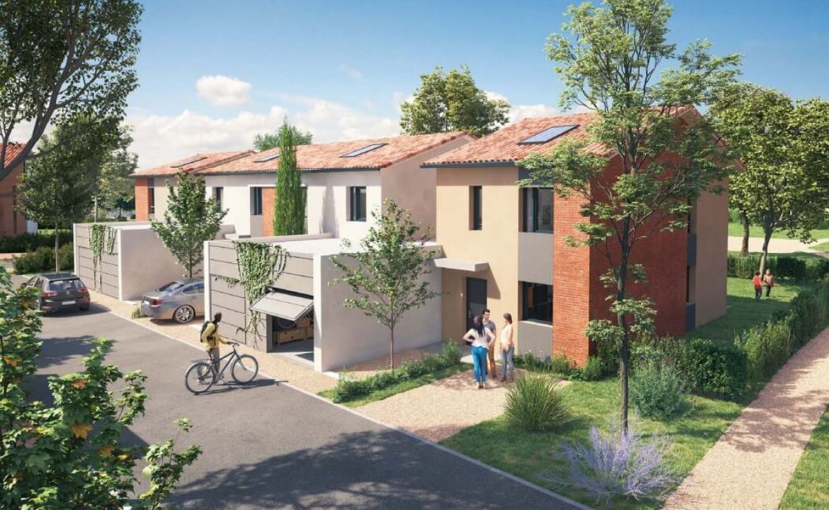 Programme neuf Villas Rosa : Maisons neuves à Brax référence 4137, aperçu n°2