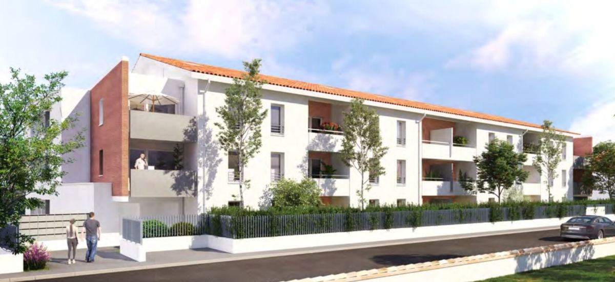 Programme neuf Patio de Carmel : Appartements neufs à Lalande référence 4146, aperçu n°0