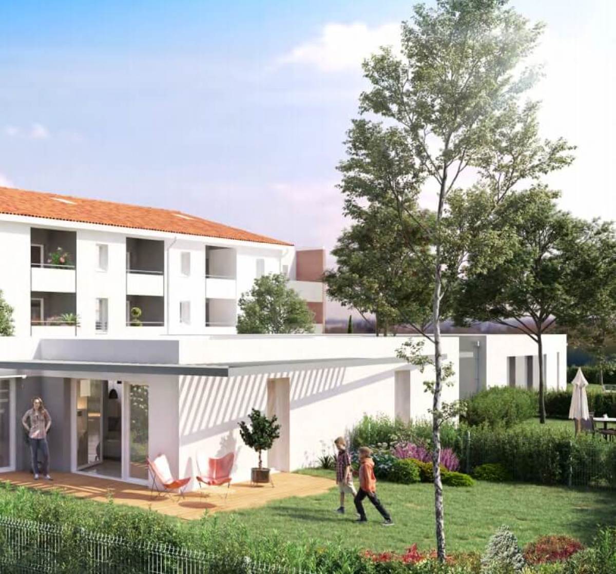 Programme neuf Patio de Carmel : Appartements neufs à Lalande référence 4146, aperçu n°3