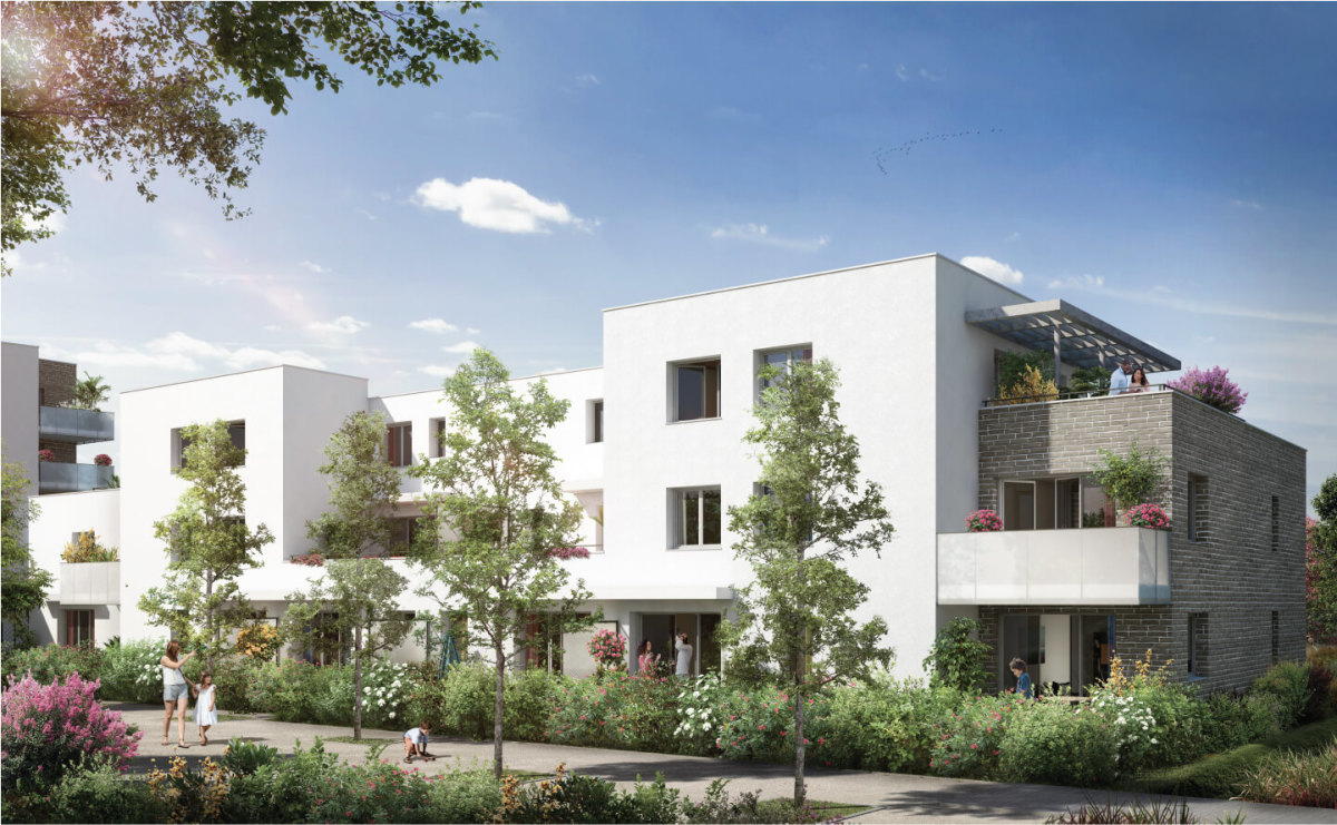 Programme neuf Symbioz : Appartements neufs à Colomiers référence 4153, aperçu n°2