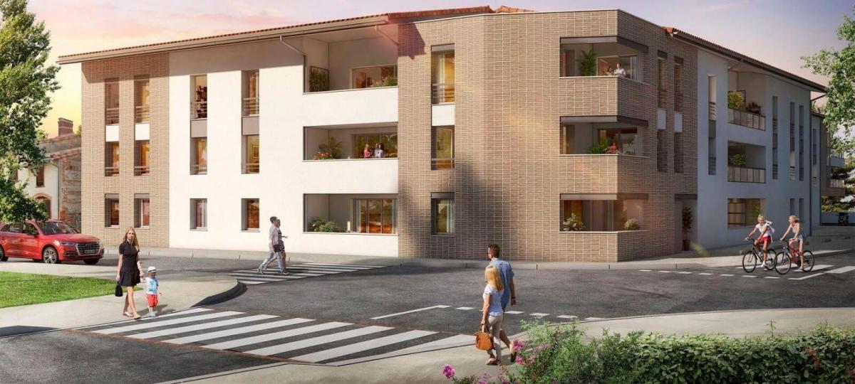 Programme neuf Square : Appartements neufs à Beauzelle référence 4157, aperçu n°0