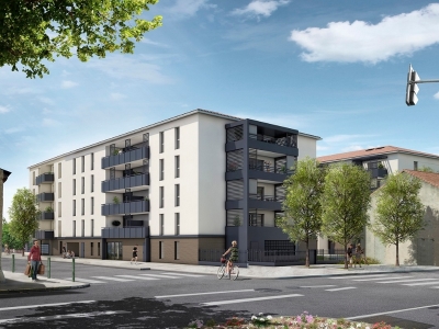 Programme neuf Hestia : Appartements Neufs Toulouse : Borderouge référence 4790