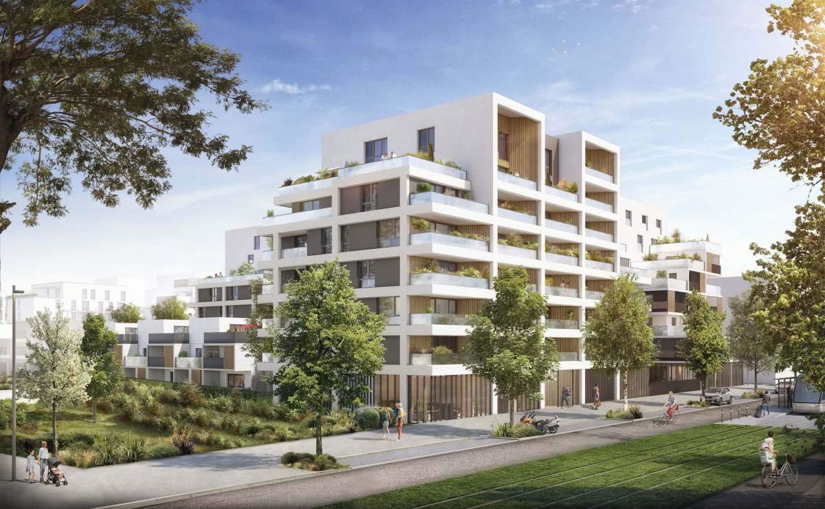 Programme neuf Urban Garden : Maisons neuves et appartements neufs à La Cartoucherie référence 4209, aperçu n°2
