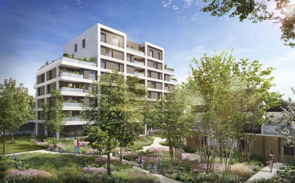 Programme neuf Urban Garden : Maisons neuves et appartements neufs à La Cartoucherie référence 4209, aperçu n°3