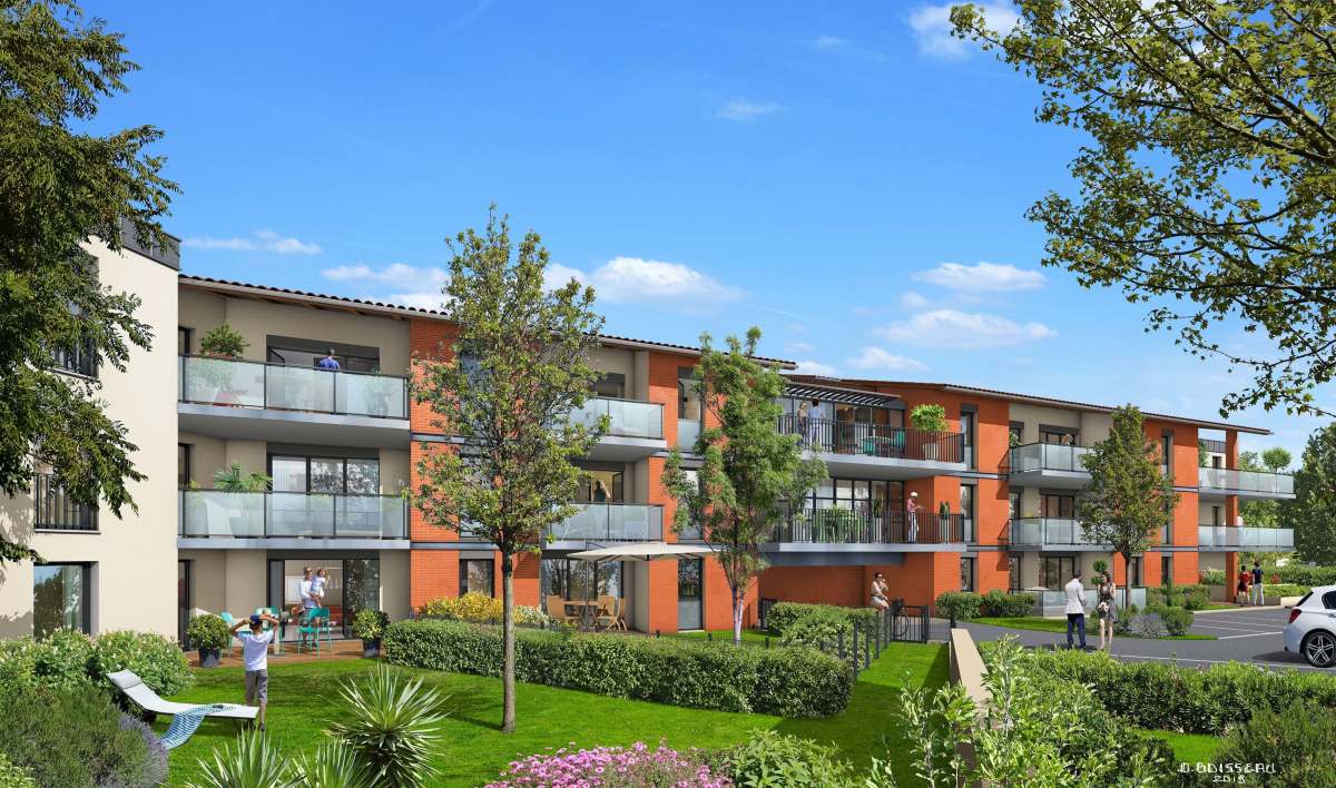 Programme neuf Central Place : Appartements neufs à Castanet-Tolosan référence 4301, aperçu n°0