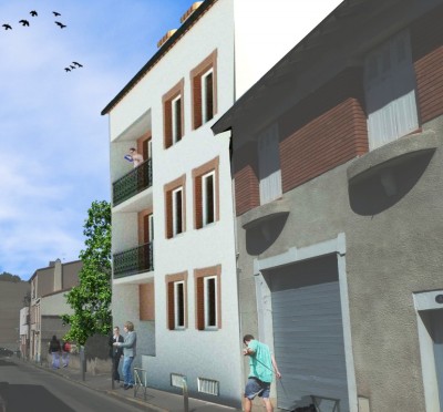 Programme neuf Balcons Caffarelli : Appartements Neufs Toulouse : Compans Caffarelli référence 4398