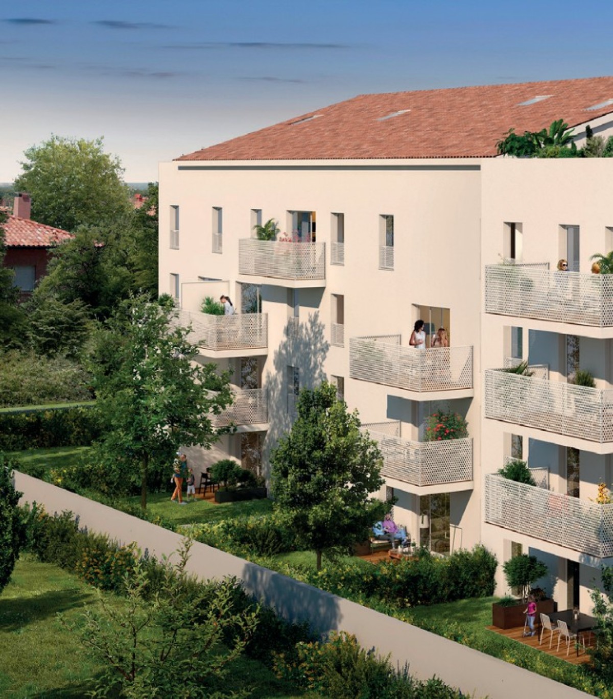 Programme neuf Parenthèse : Appartements neufs à Croix-Daurade référence 4411, aperçu n°2