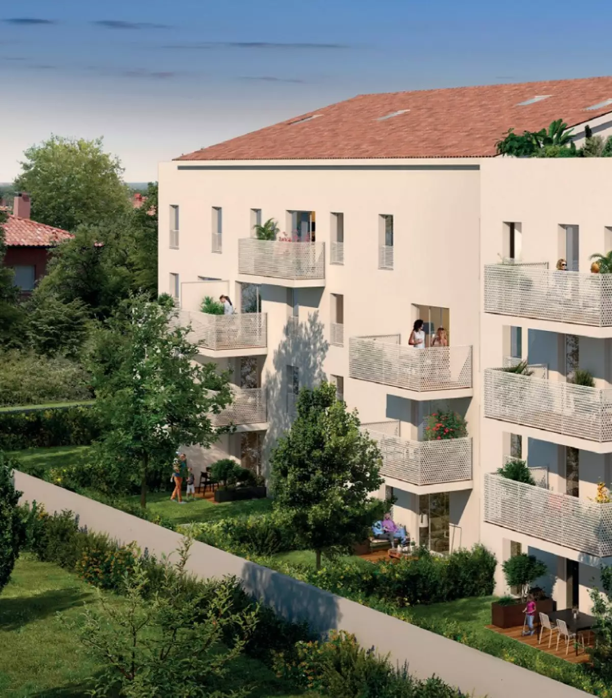 Programme neuf Parenthèse : Appartements neufs à Croix-Daurade référence 4411, aperçu n°2